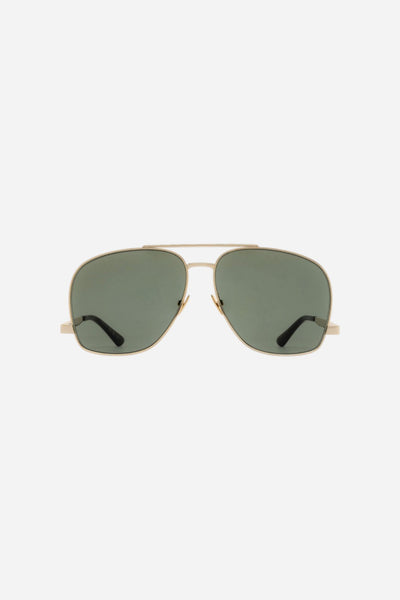 Saint Laurent Gold Aviators - SL 653 LEON-003 59 – CHROME