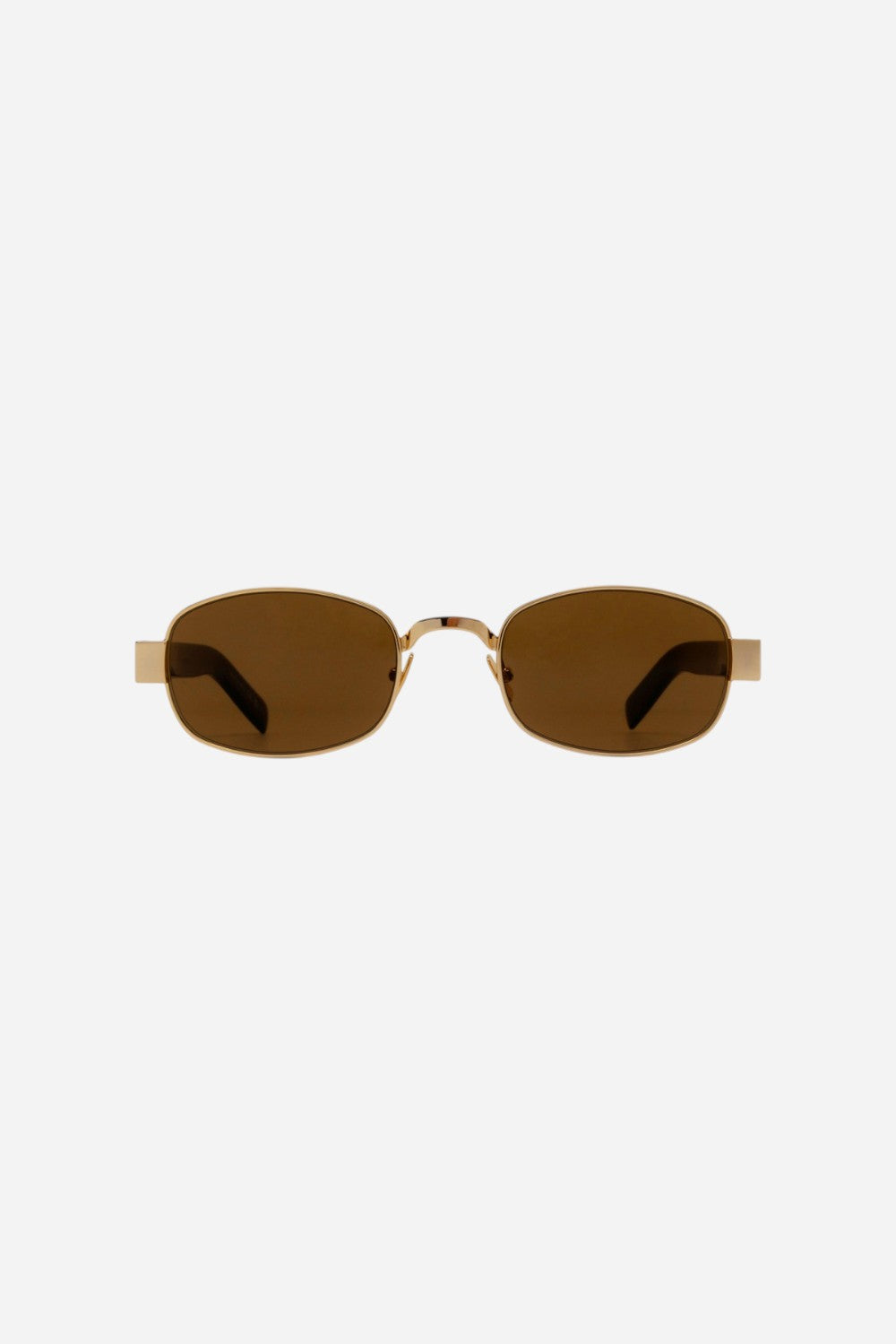 argueラムズウールプルオーバー Oliver Peoples × THE ROW VICTORY LA 54mm Gold Blue Gradient