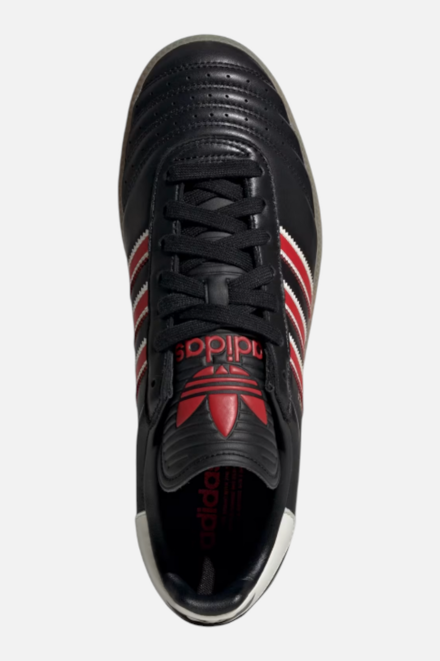 Adidas Samba JP Shoes in Core Black and Red