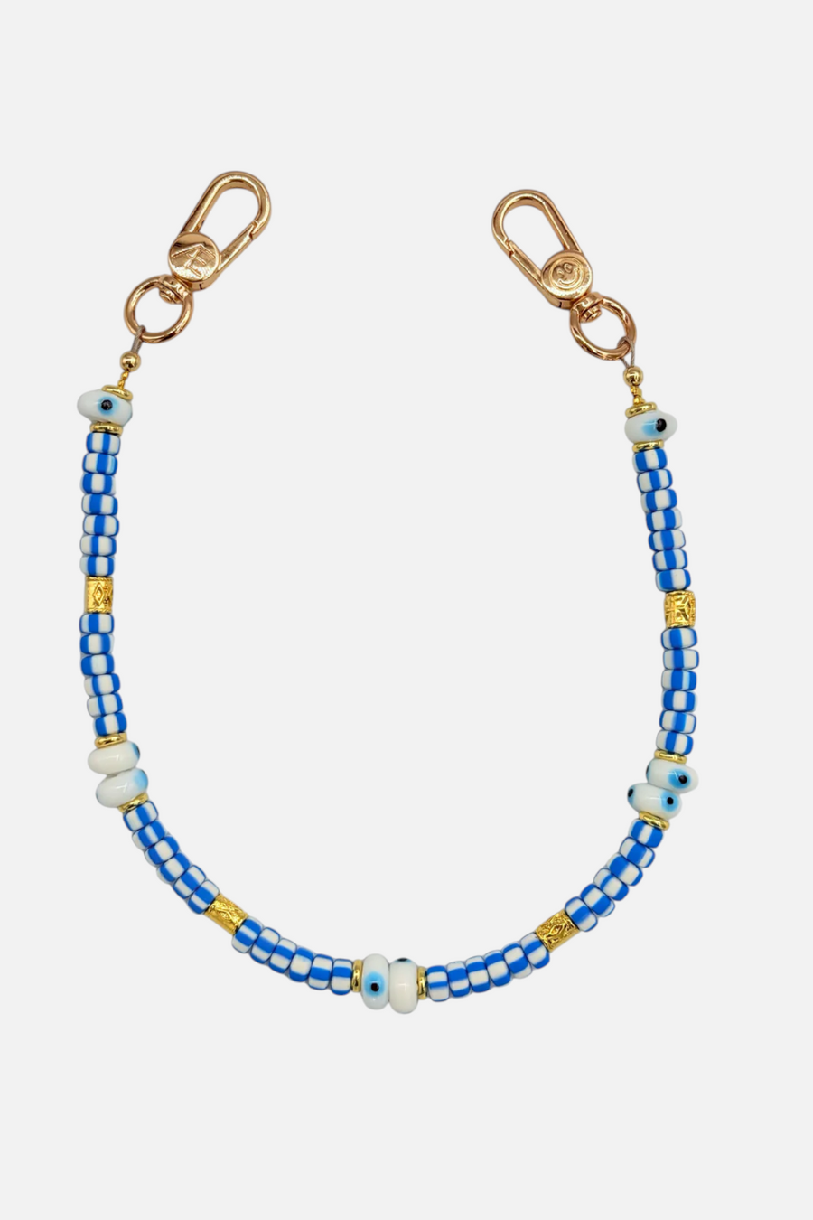 The Caep Santorini Phone Wristlet in Blue