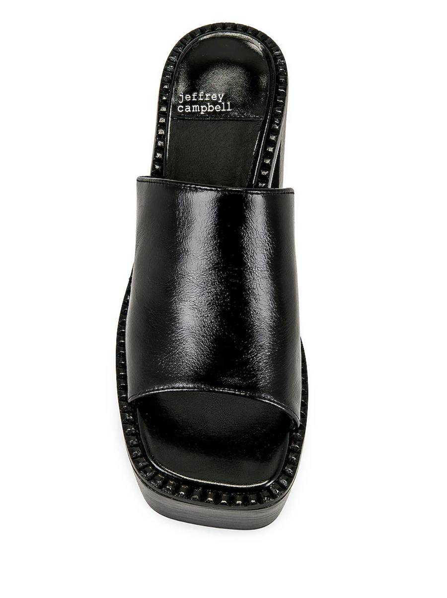 Jeffrey Campbell Concert Platform Mule in Black