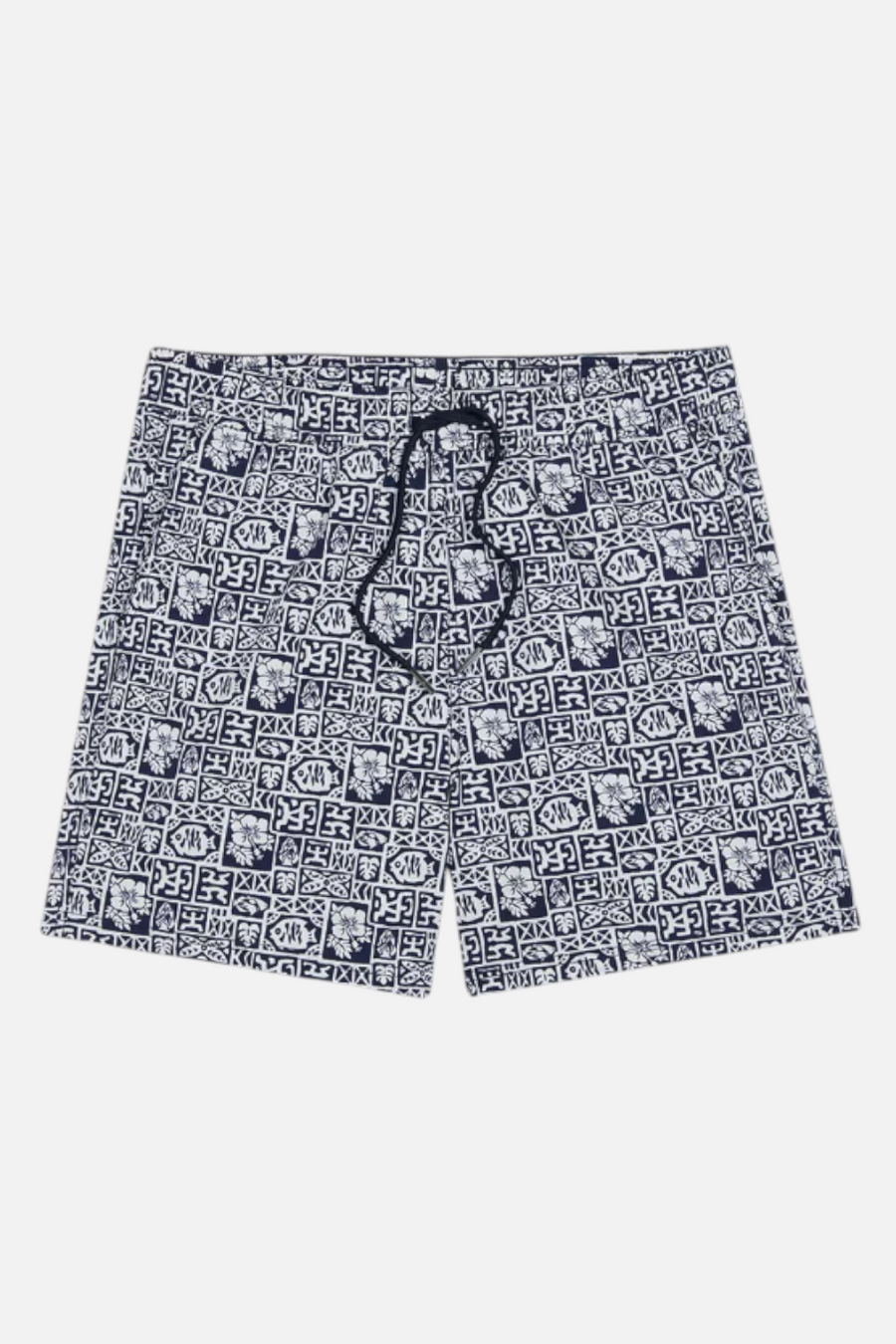 Fair Harbor Bungalow Trunk in Navy Sea