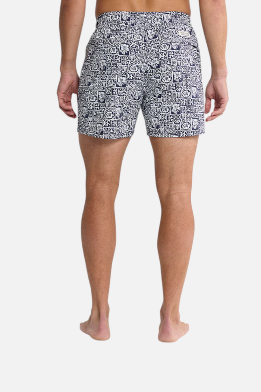 Fair Harbor Bungalow Trunk in Navy Sea