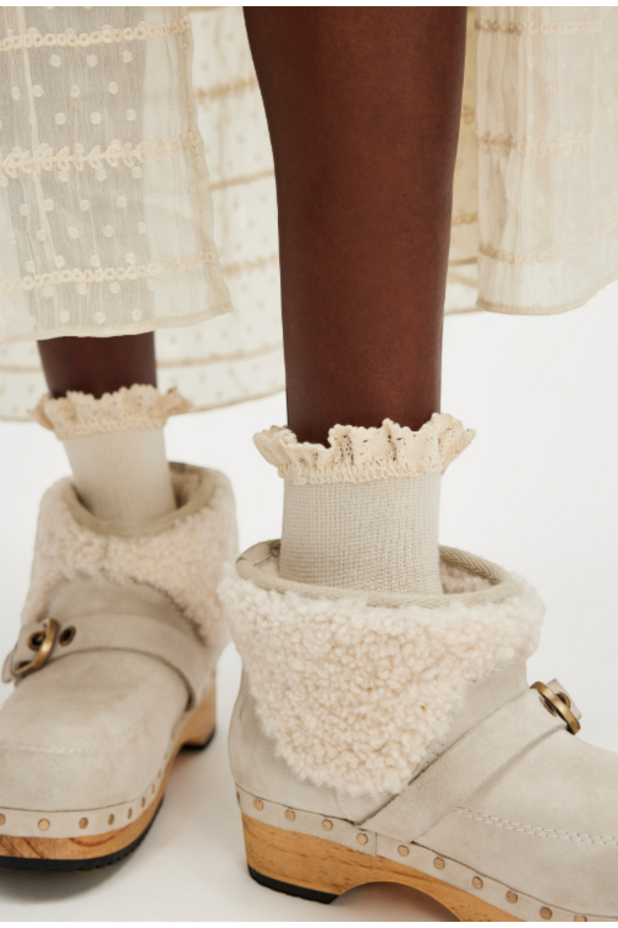 Free People Beloved Waffle Knit Ankle Sock