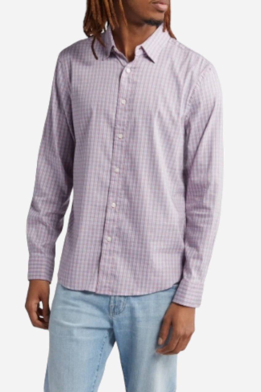 Faherty Movement Shirt Lakeside Rose P