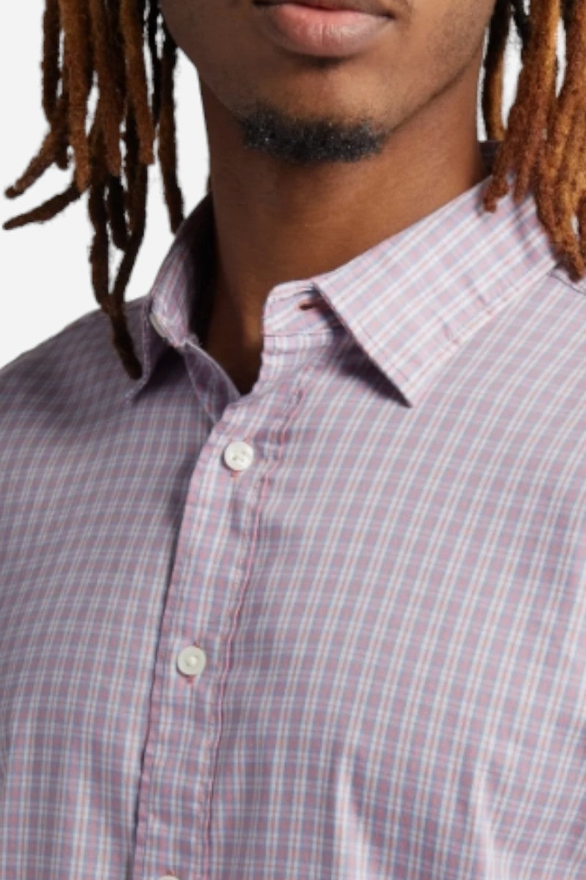 Faherty Movement Shirt Lakeside Rose P