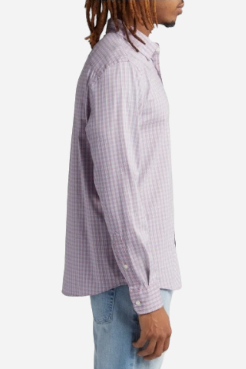 Faherty Movement Shirt Lakeside Rose P