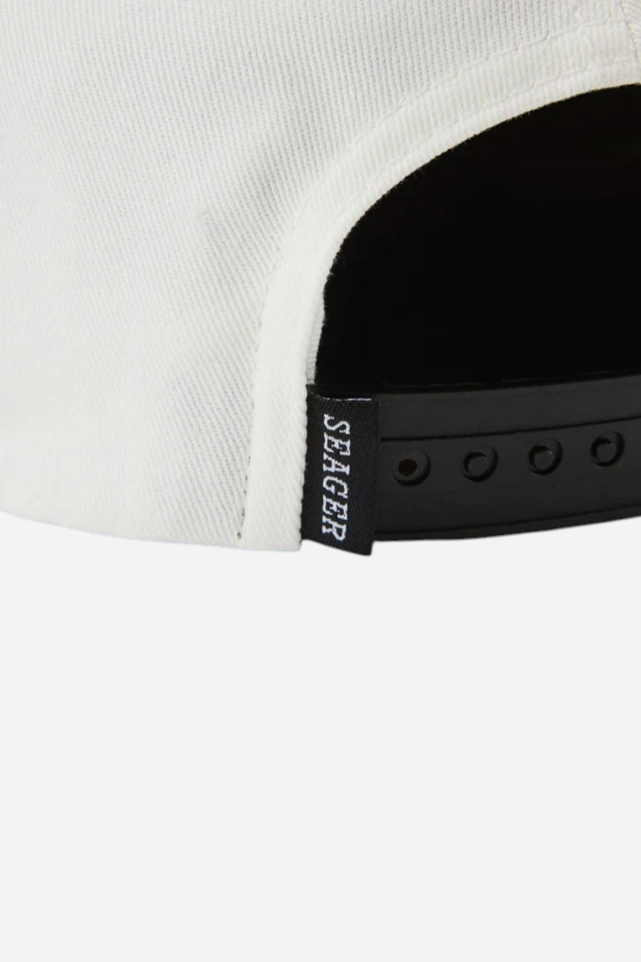 Seager Los Rios Canvas Snapback Cream/Black