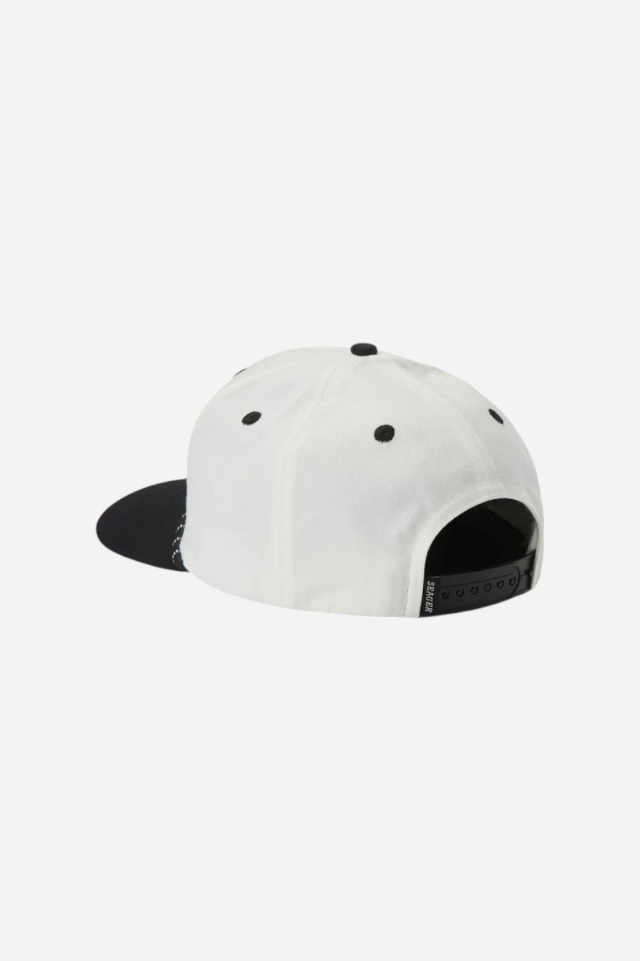 Seager Los Rios Canvas Snapback Cream/Black