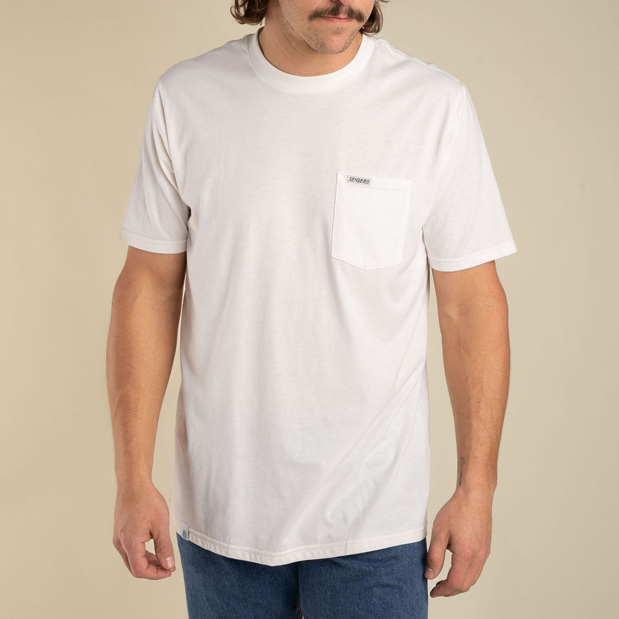 Sendero Provisions Reach For The Sky T-Shirt in Vintage White