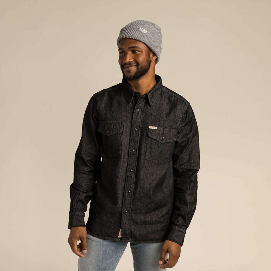 Sendero Provisions The Vintage Classic Beanie in Light Gray