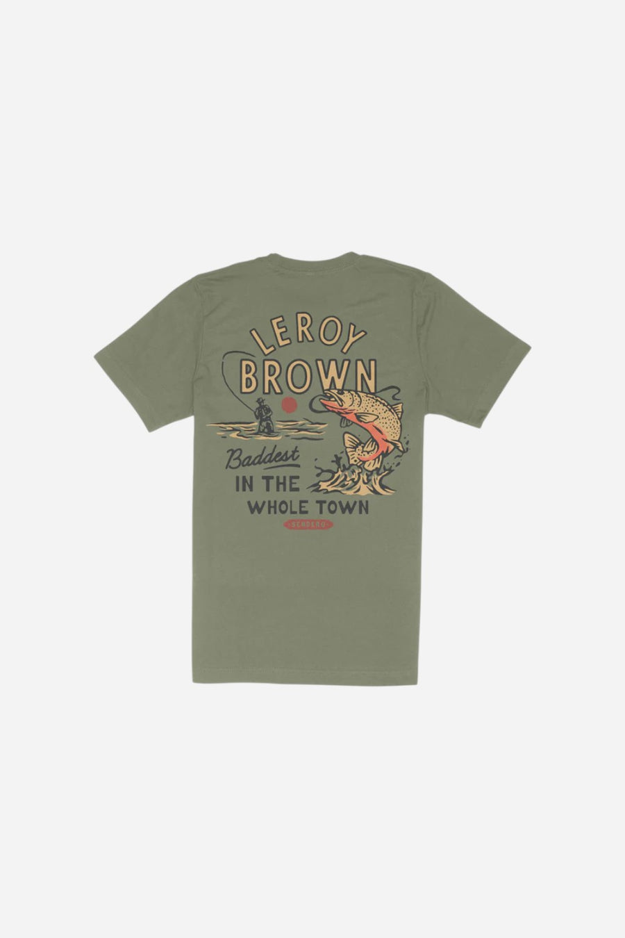 Sendero Provisions Leroy Brown T-Shirt in Sage