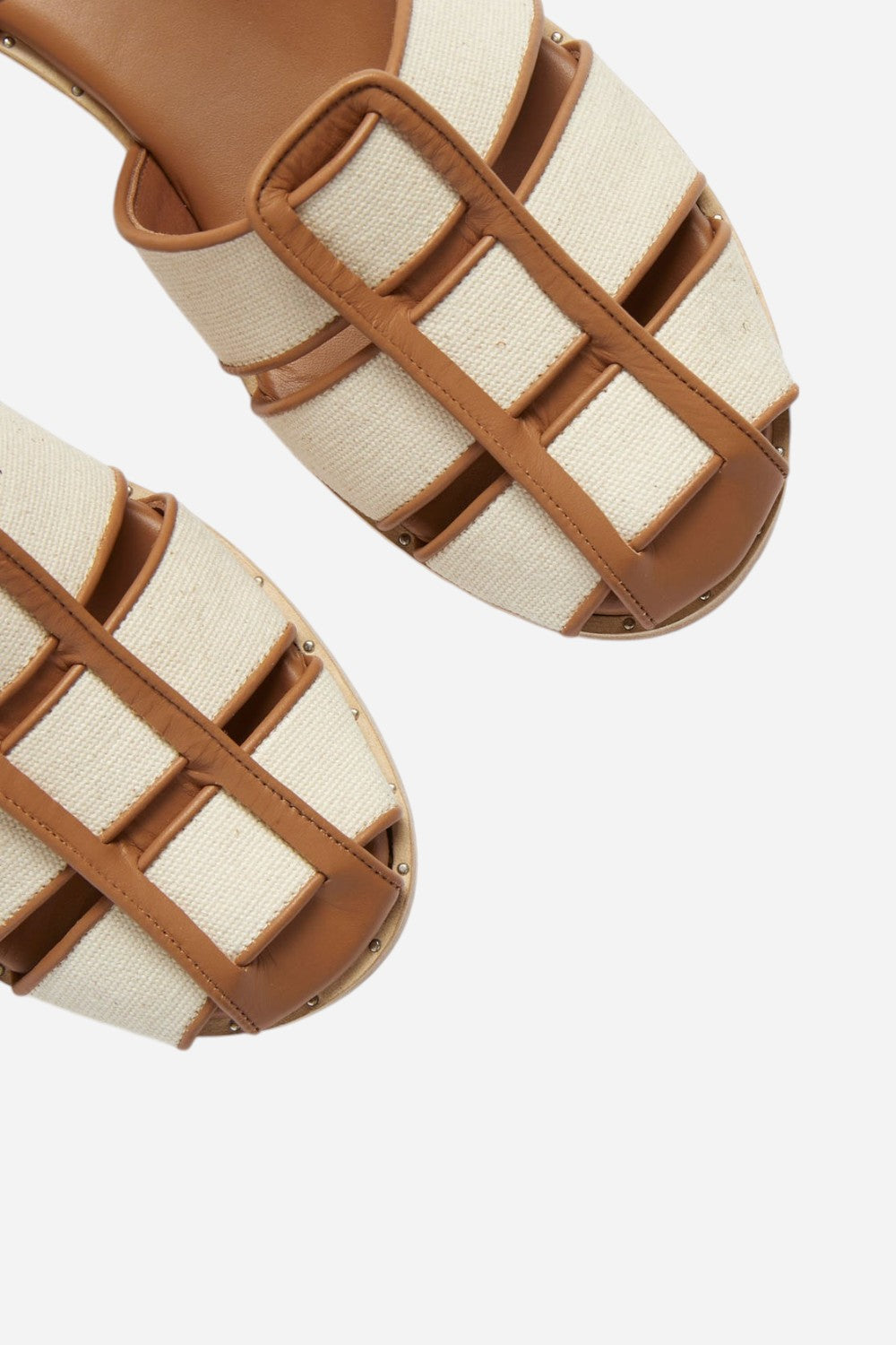 Freda Salvador Sera Fisherman Sandals in Ivory Canvas – CHROME