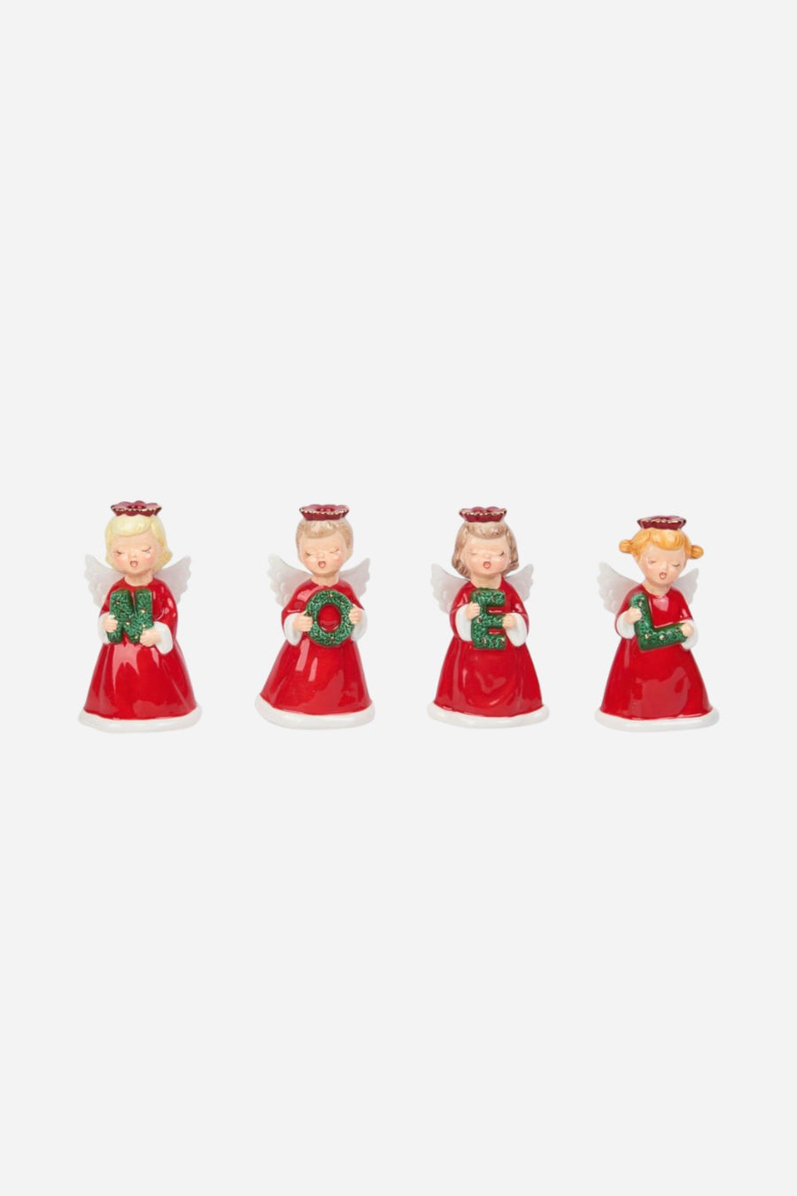 Angel Choir Candle Holders, Set of 4