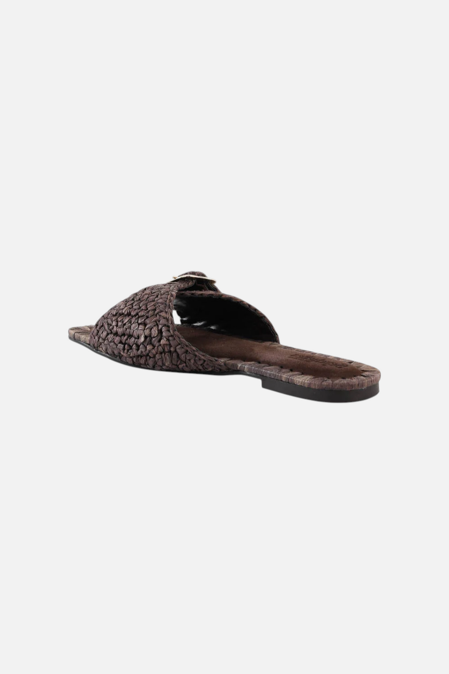 Seychelles Morning Brunch Sandal in Chocolate Raffia