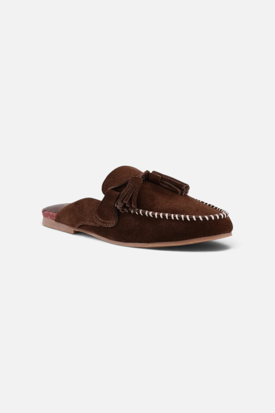 Seychelles Silverlake Mule in brown suede