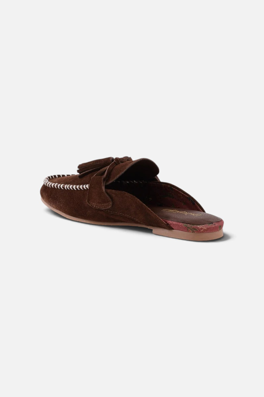 Seychelles Silverlake Mule in brown suede, alternate view 2