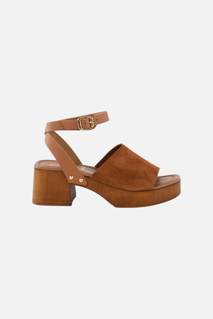 Seychelles Step Forward in Brown Suede Leather