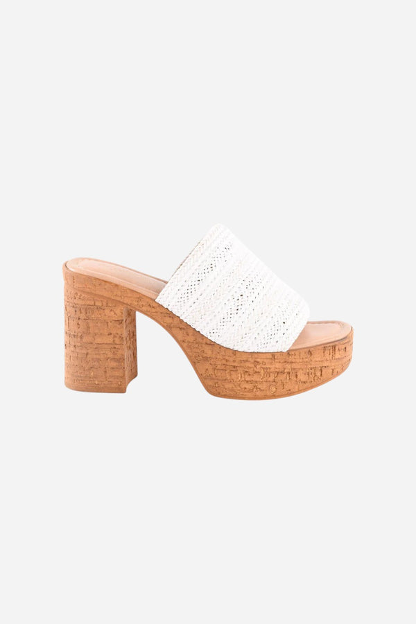 Seychelles Applause Sandal in White