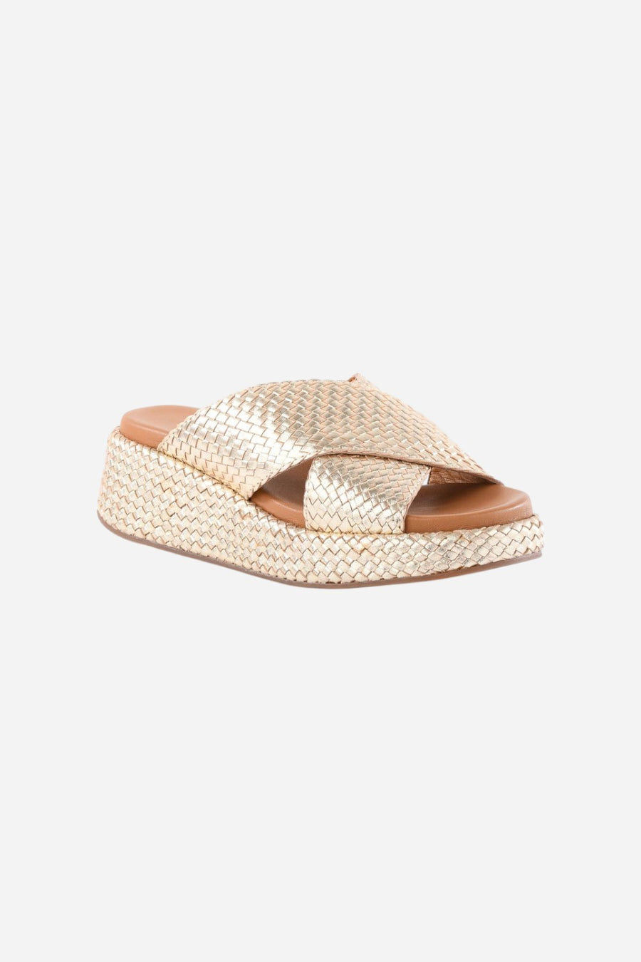 Seychelles Key West Sandal in Metallic Gold