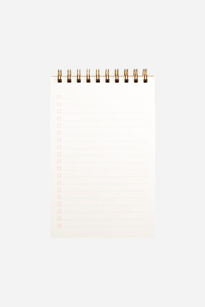 Shorthand Press LA Task Pad in Warm Red – CHROME