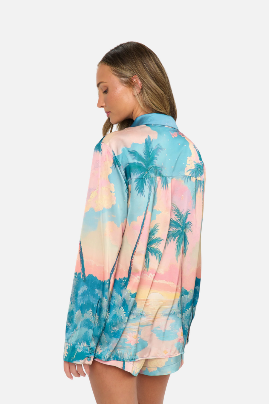 Show Me Your Mumu Early Riser PJ Set in Sunset Cove