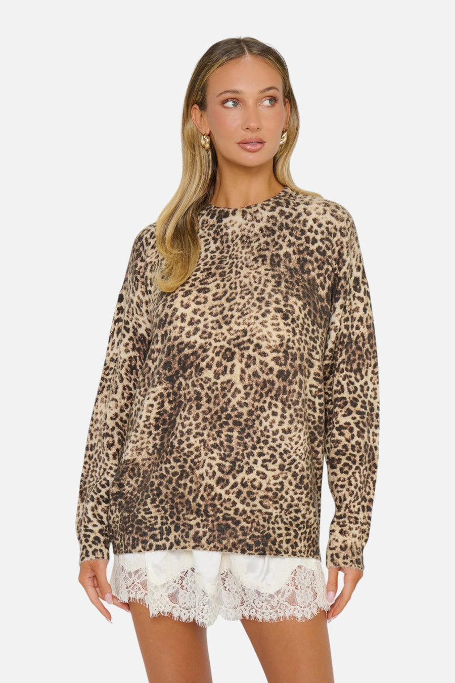 Show Me Your Mumu Feel Good Sweater in Mod Leopard