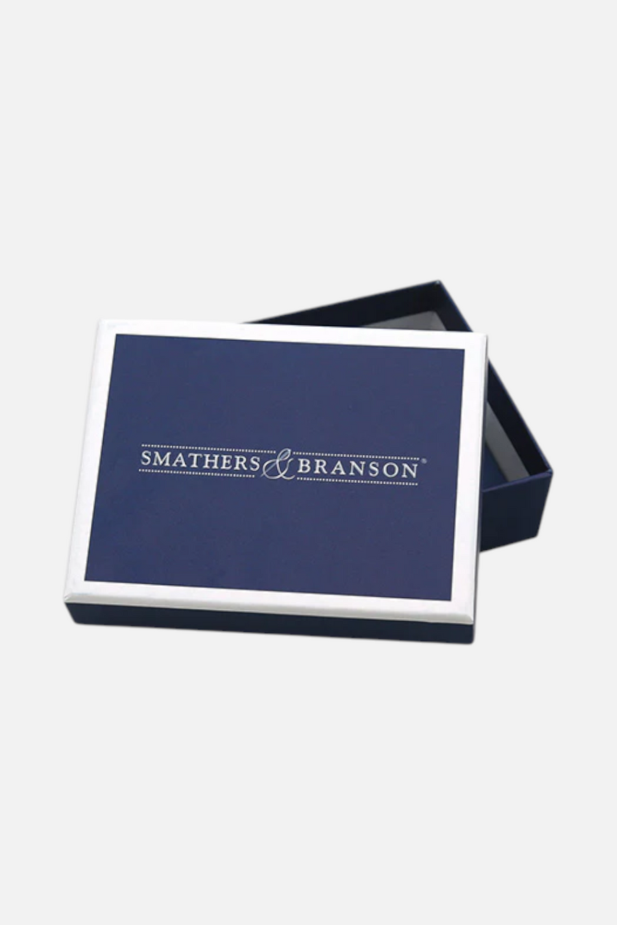 Smathers & Branson Golfer's Camo needlepoint card wallet — interior card slots