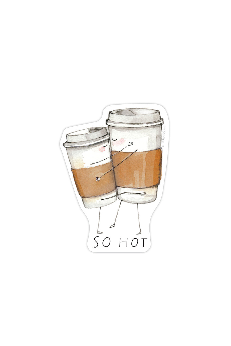 So Hot Vinyl Sticker