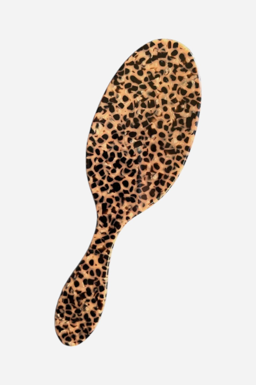 Solar Eclipse Leopard Acetate Hair Brush