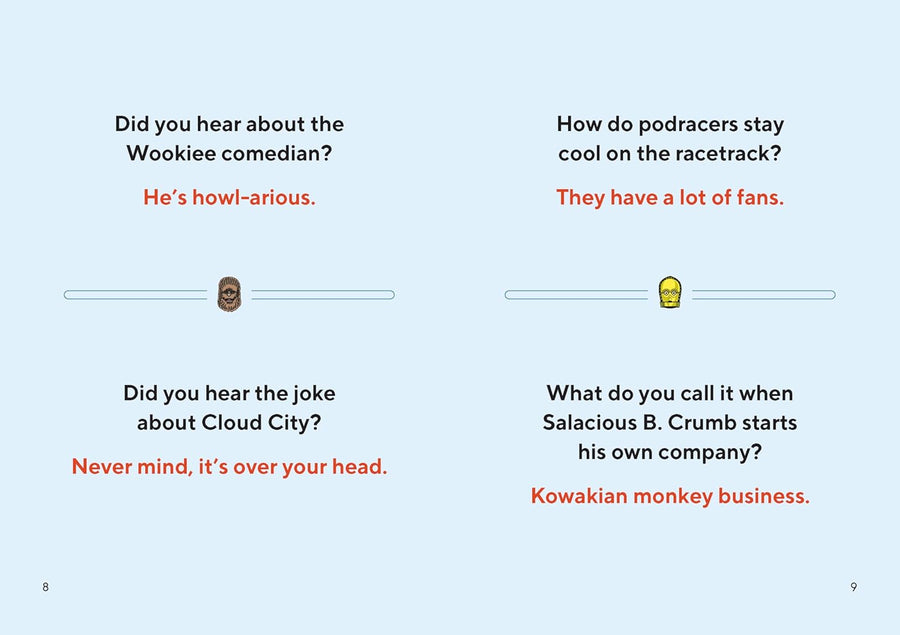 Star Wars Dad Jokes Strike Back Book
