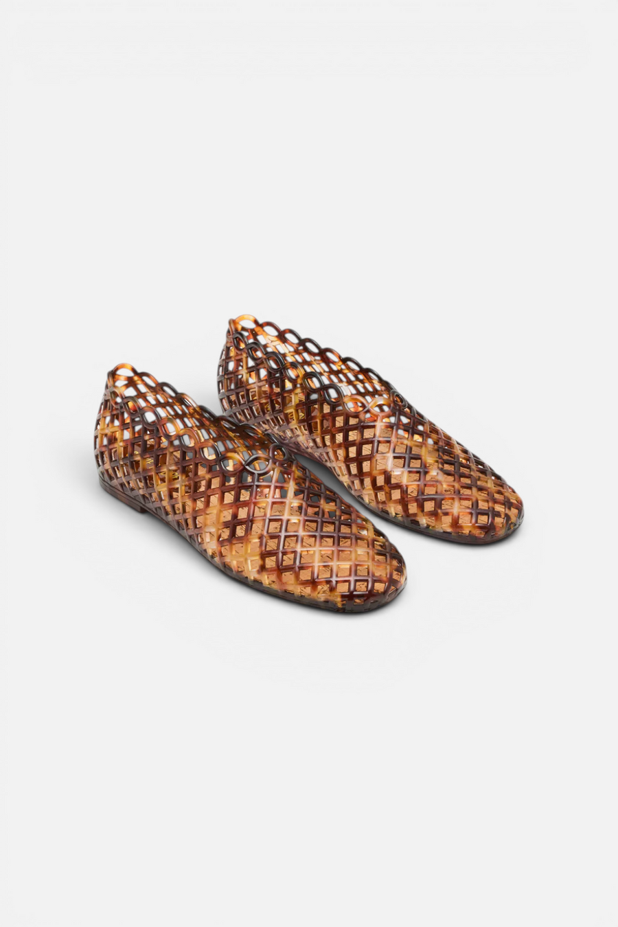 Steve Madden Grove Jelly Mesh Ballet Flat in Tortoise