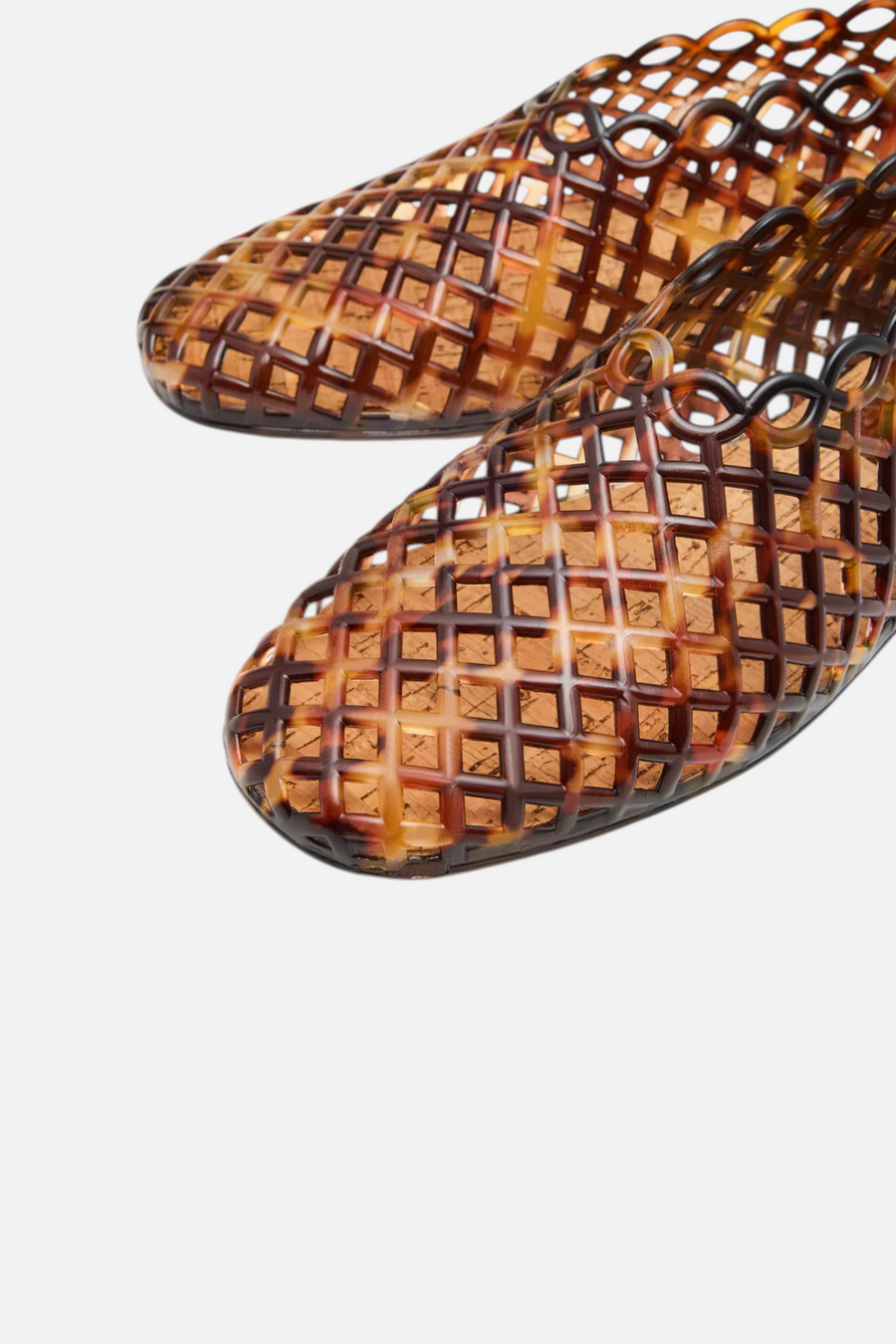 Steve Madden Grove Jelly Mesh Ballet Flat in Tortoise
