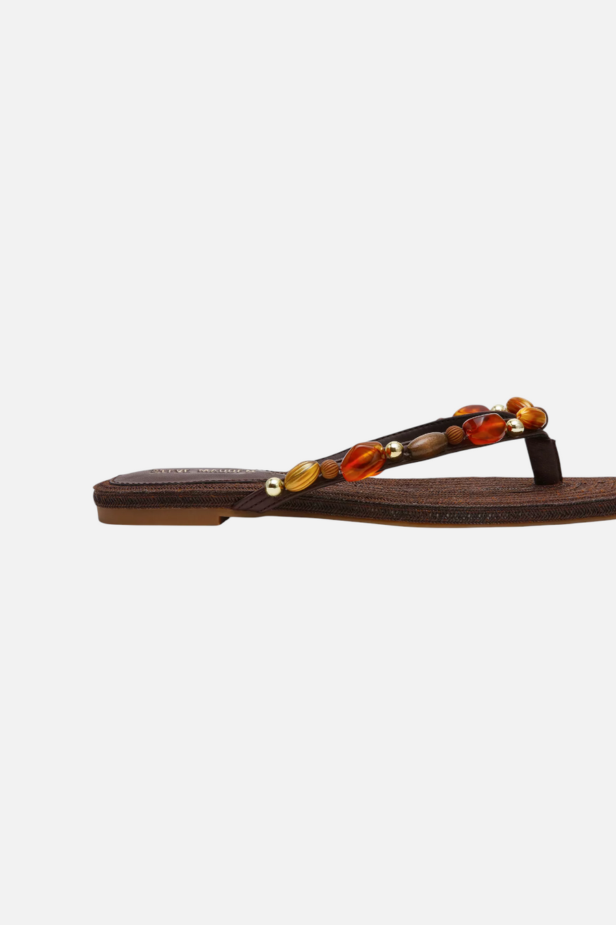 Steve Madden Marble Embellished Sandal in Brown