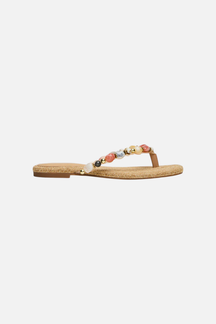 Steve Madden Marble Embellished Sandal in Natural – detail