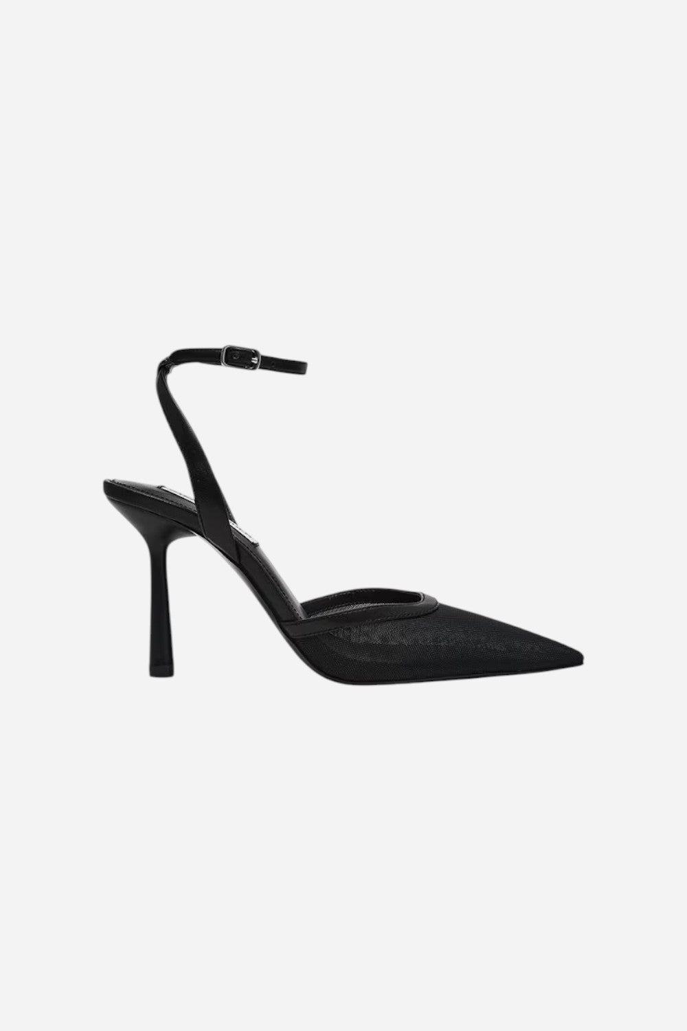 Steve Madden Alliance-M Pointed Toe Pump in Black – CHROME