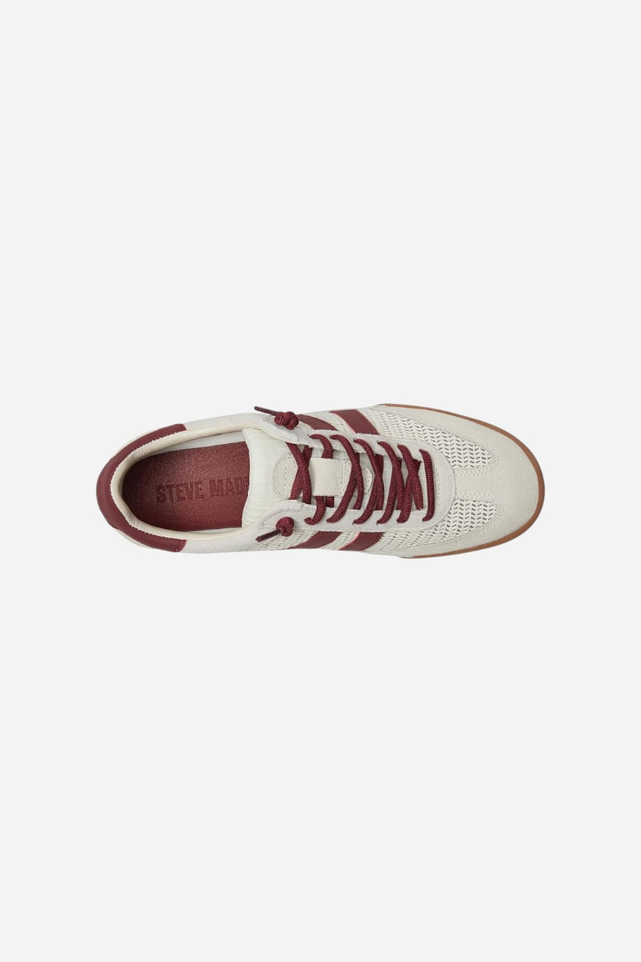 Steve Madden Verdict in Burgundy/White