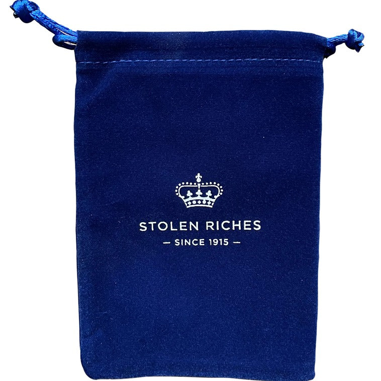 Stolen Riches Atlantic Silver Wrist Anchor in Camo Blue