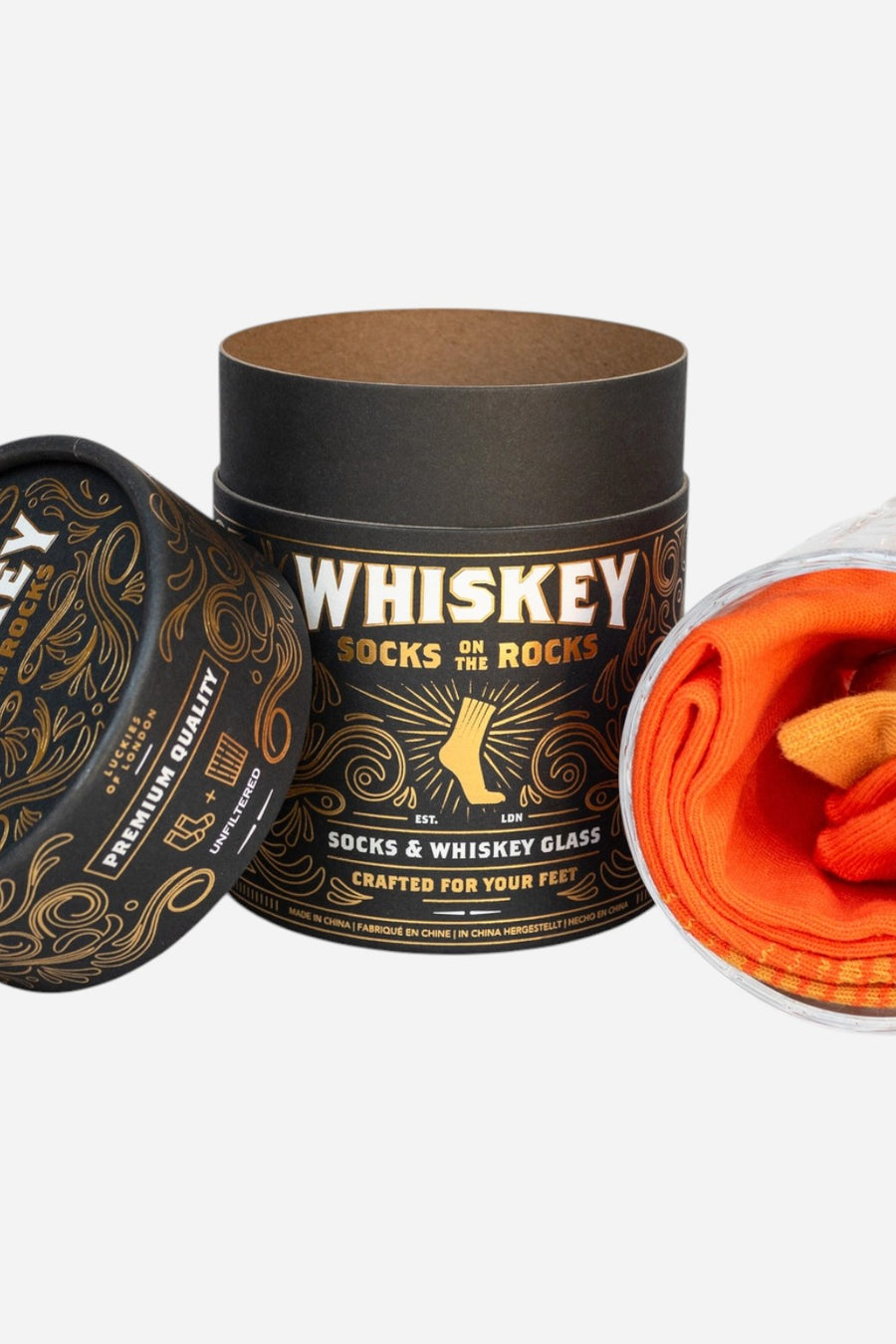 Suck UK Whiskey Socks On The Rocks