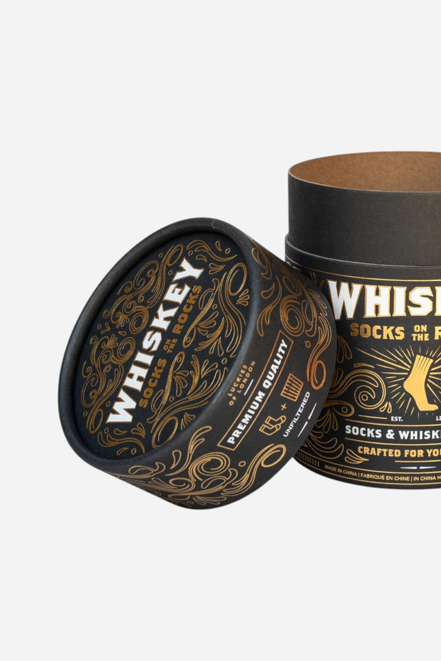 Suck UK Whiskey Socks On The Rocks