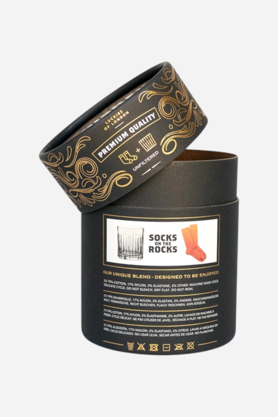 Suck UK Whiskey Socks On The Rocks