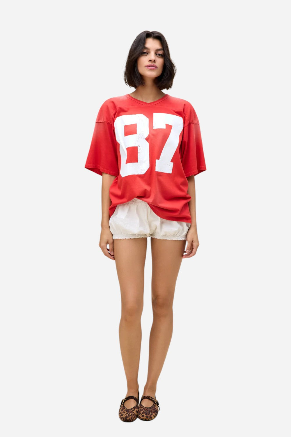 Daydreamer LA 87 Oversized Jersey Tee – CHROME