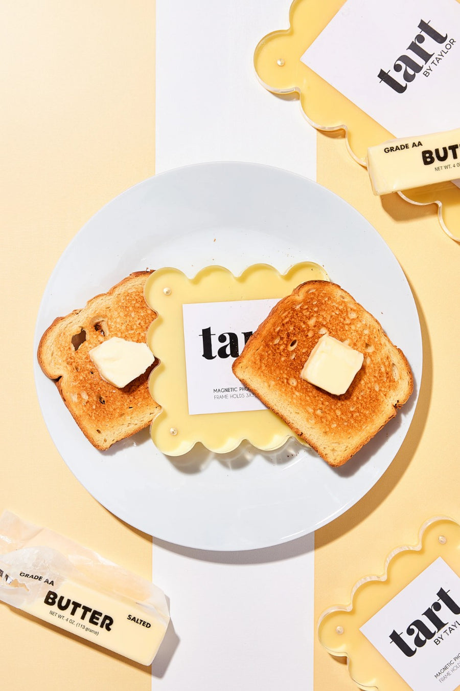 Tart by Taylor Butter Yellow Mini Acrylic Picture Frame