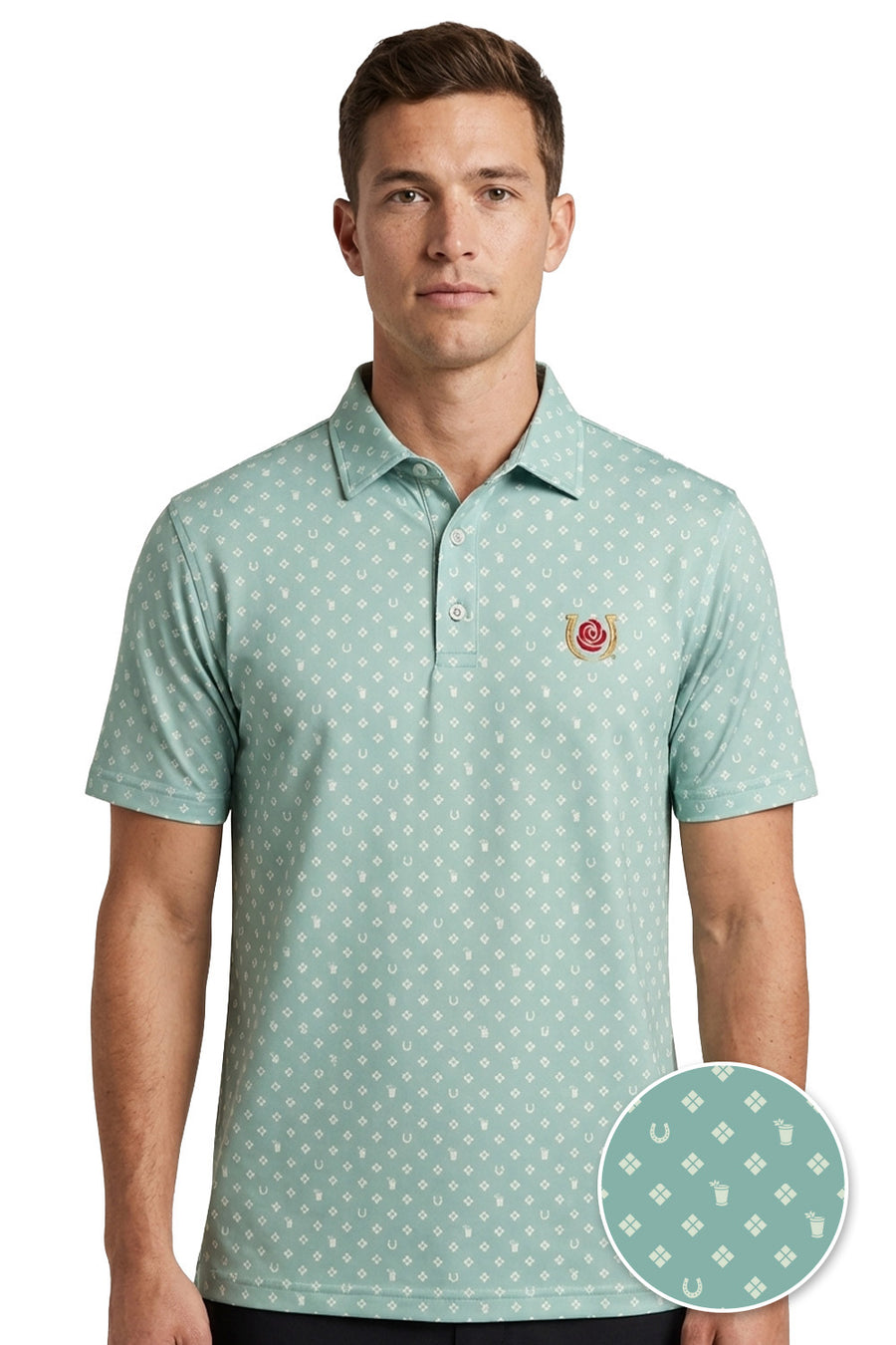 Kentucky Derby 152 Lucky Mint Polo