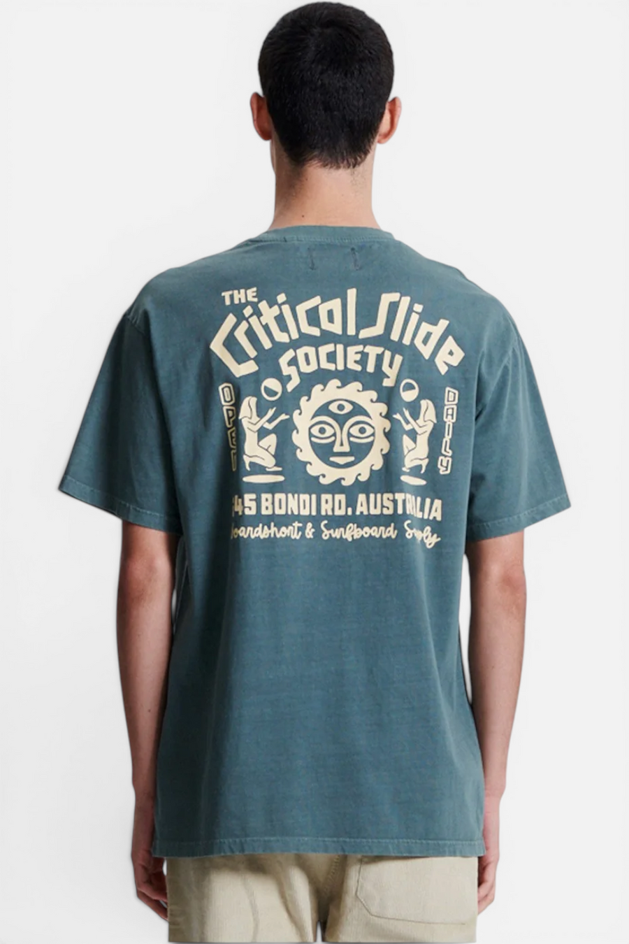 The Critical Slide Society Futures T-Shirt in Teal