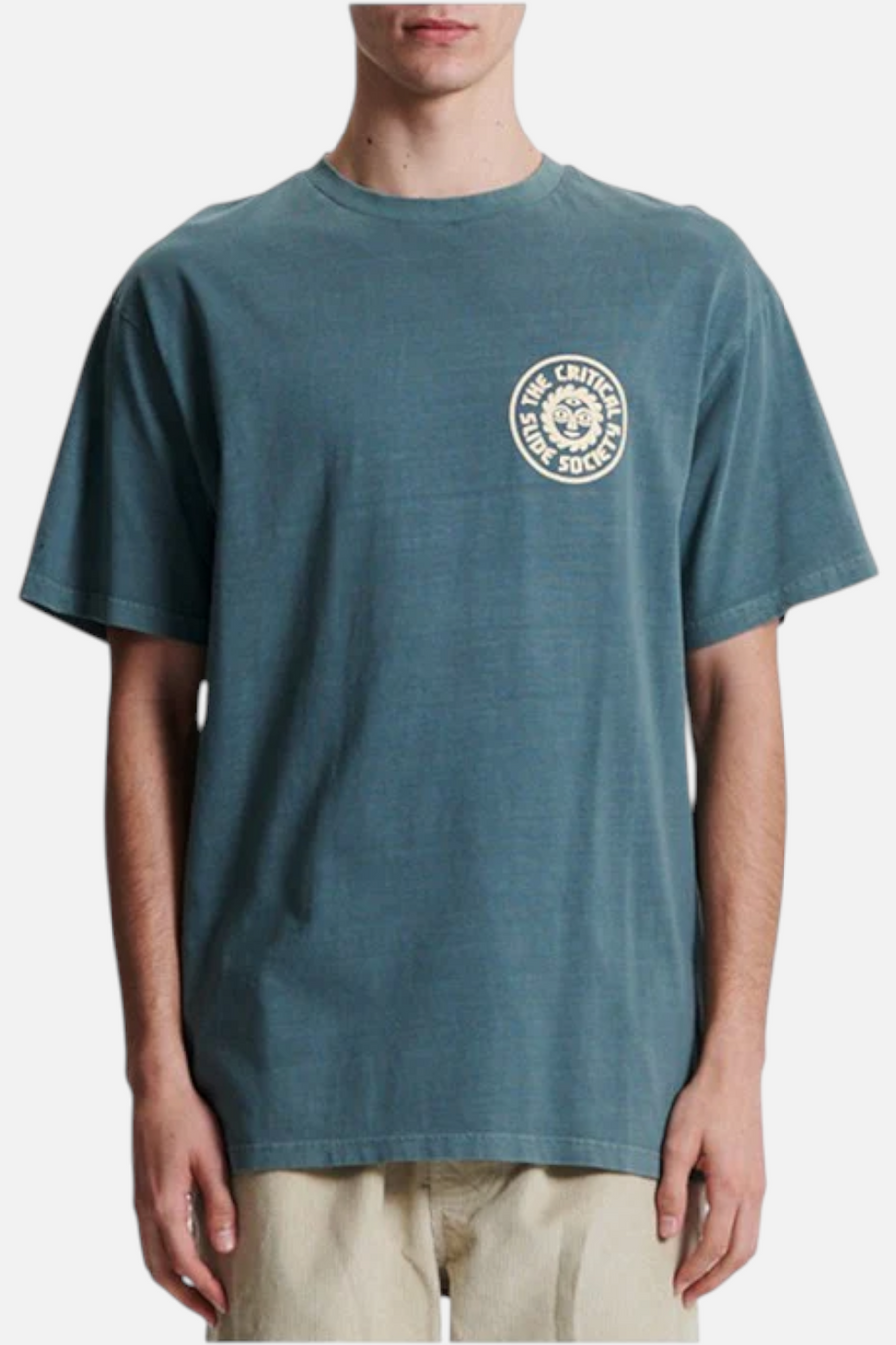 The Critical Slide Society Futures T-Shirt in Teal