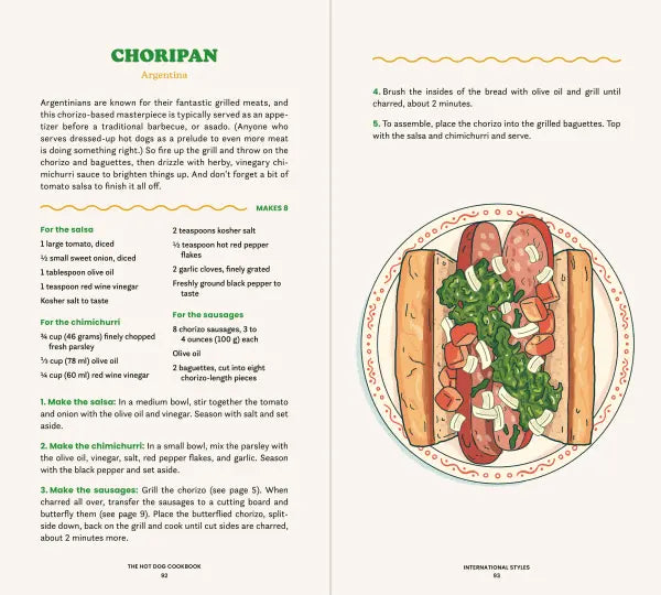 The Hot Dog Cookbook By Farideh Sadeghin