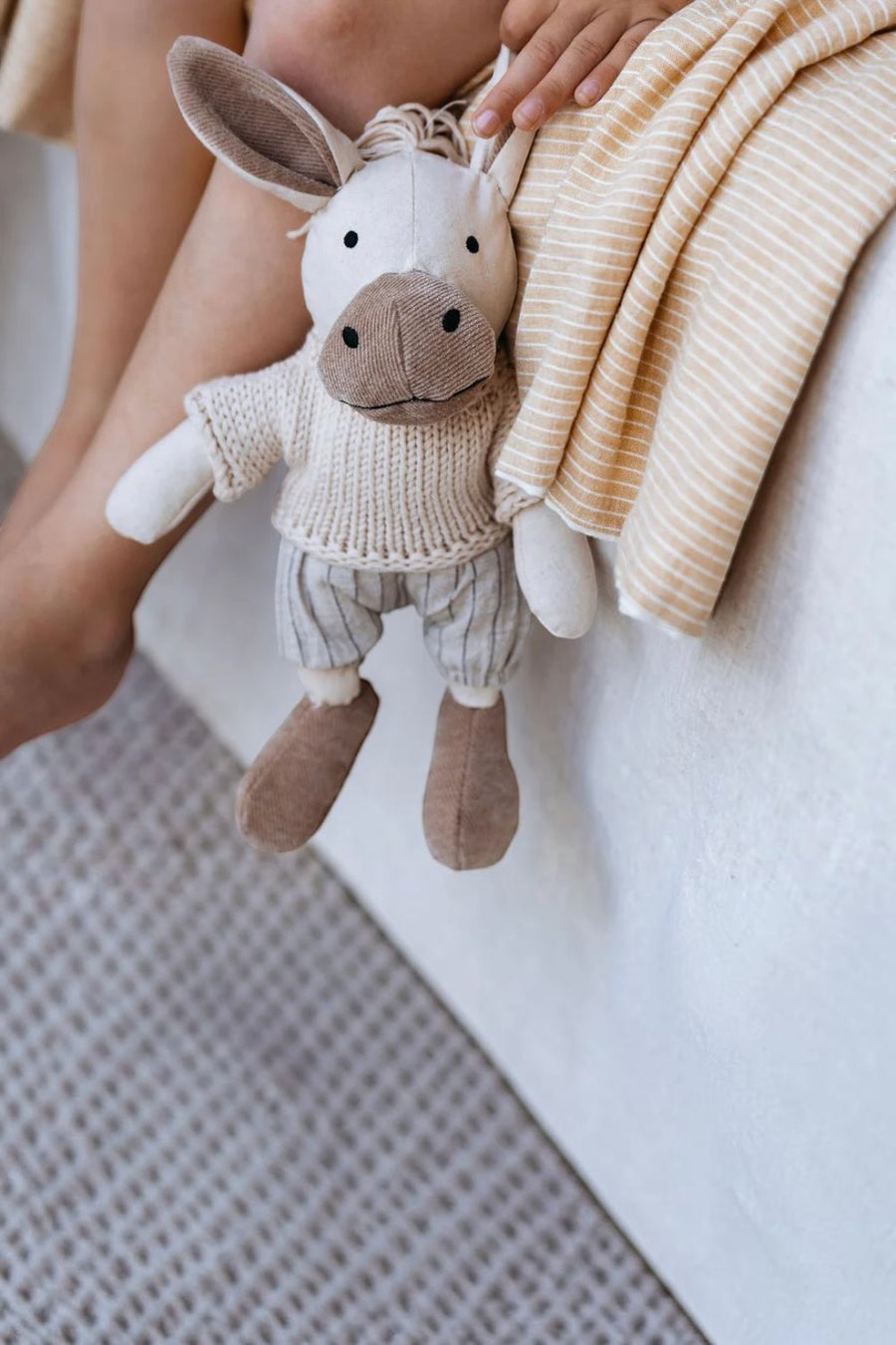 The Little Dog Laughed Cedric Donkey Plush Toy