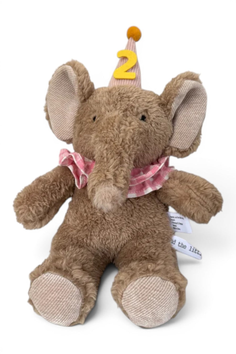 The Little Dog Laughed Priscilla The Party Elephant Plush Toy