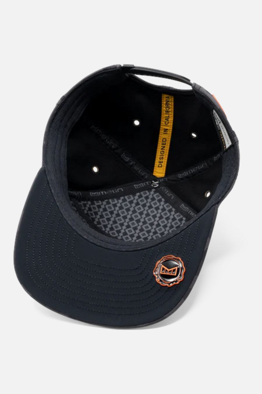 Melin Men's Thermal Trenches Icon Infinite Snapback Hat in Black Camo